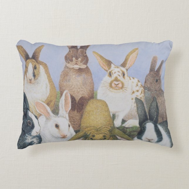 We are All Ears Decorative Pillow (Front)