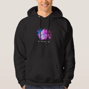 We Are All EDM DJ Mixing Club Music Techno EDM Vib Hoodie
