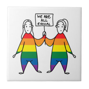 We Are All Equal Tile