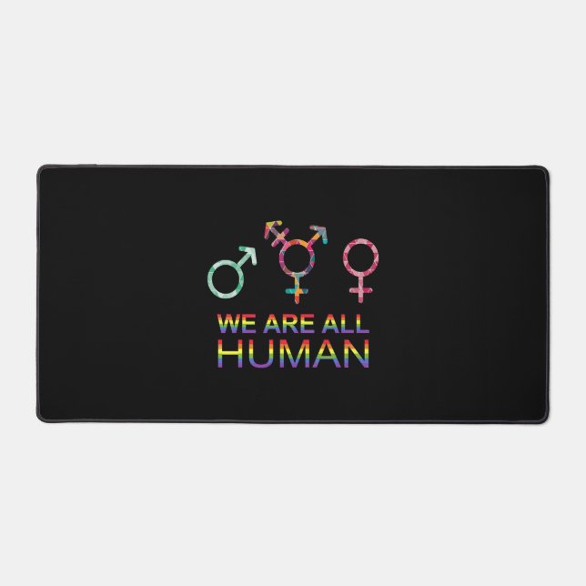 We Are All Human Lgbt Gender Symbols (Recto)