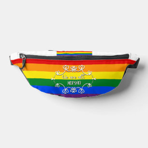 We Are All Human LGBTQ Pride Month Fanny Pack