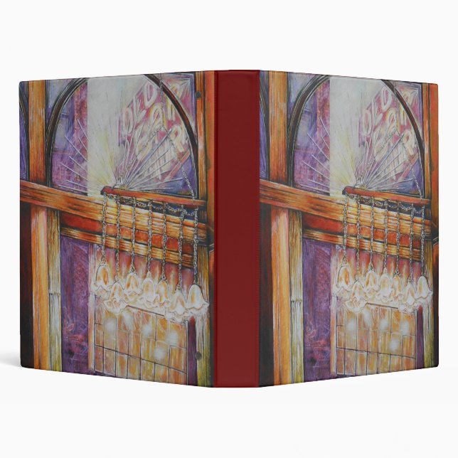 We Are All Moths Flying Around the Same Light. Binder (Background)