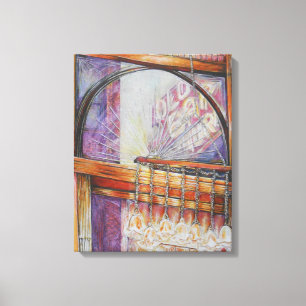 We Are All Moths Flying Around the Same Light. Canvas Print