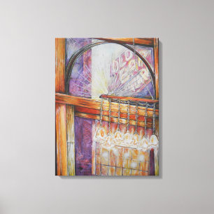 We Are All Moths Flying Around the Same Light. Canvas Print