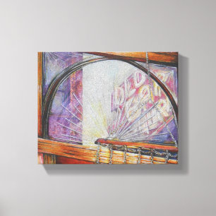 We Are All Moths Flying Around the Same Light. Canvas Print