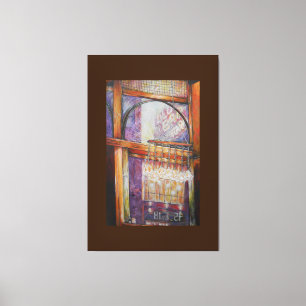 We Are All Moths Flying Around the Same Light. Canvas Print
