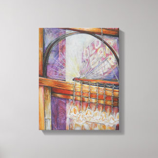 We Are All Moths Flying Around the Same Light. Canvas Print