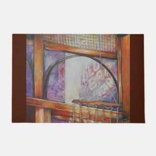 We Are All Moths Flying Around the Same Light. Doormat