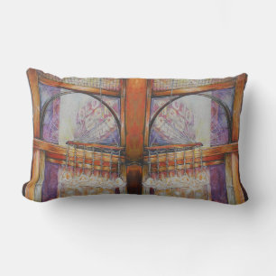 We Are All Moths Flying Around the Same Light. Lumbar Pillow