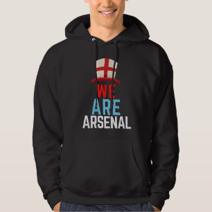 We Are Arsenal England Flag Sports Hoodie