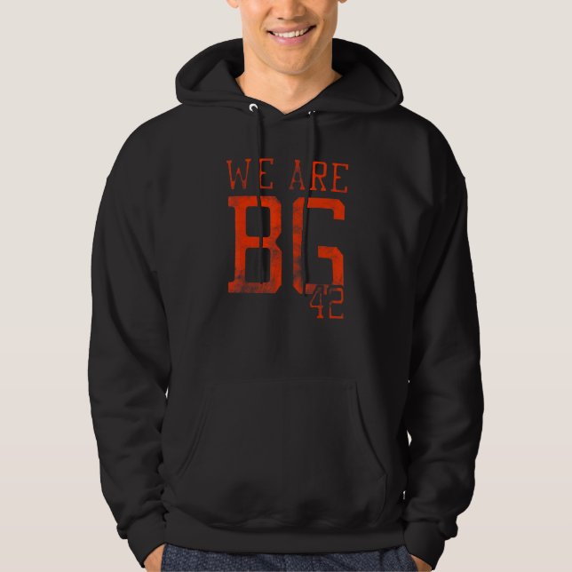 We Are Bg 42  Retro Vintage Hoodie (Front)