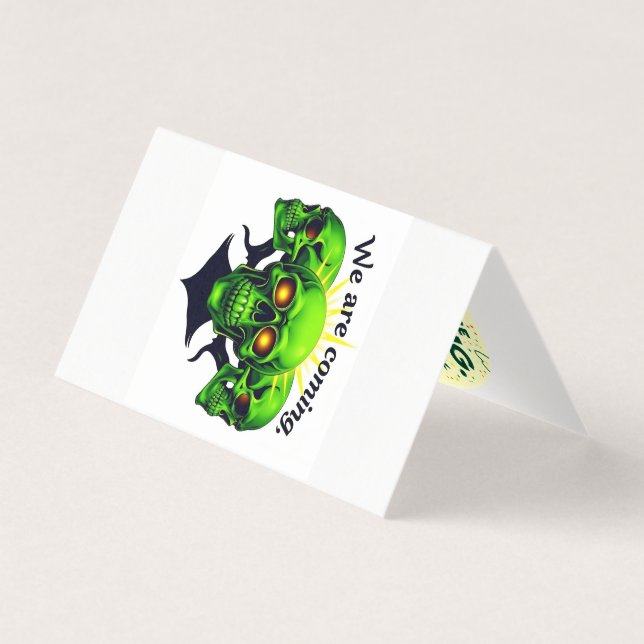 We Are Coming: Power and Fear in One Design (Front)