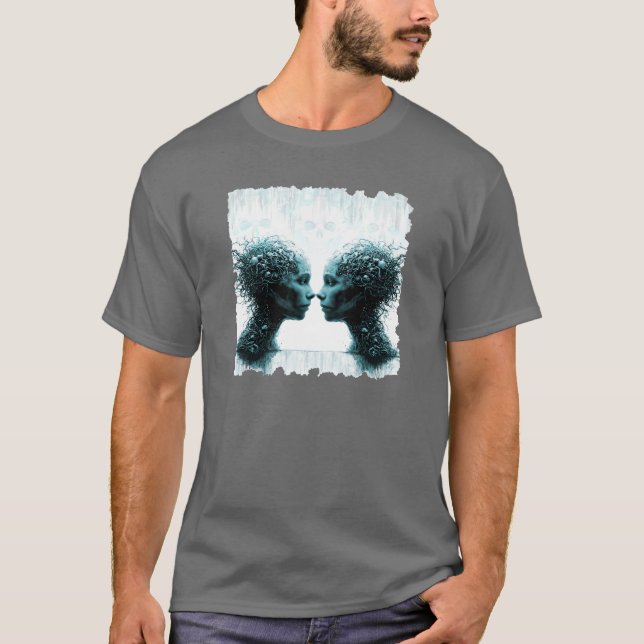 We Are Decay Reflection on Organic Embodiment T-Shirt (Front)