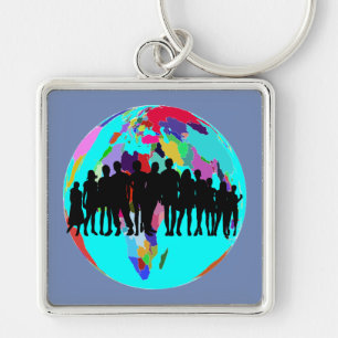 WE ARE FAMILY KEYCHAIN