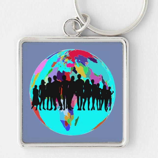 WE ARE FAMILY KEYCHAIN (Front)