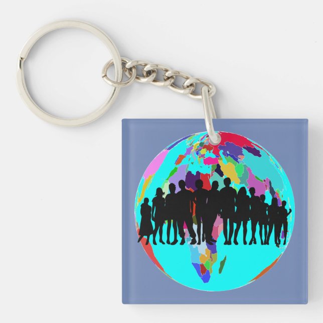 WE ARE FAMILY KEYCHAIN (Front)