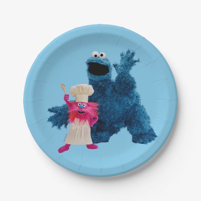 We Are Foodies | Classic Pose Paper Plate (Front)