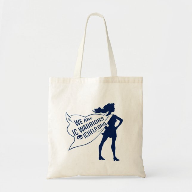 We Are IC Warriors - Superhero Tote Bag (Front)