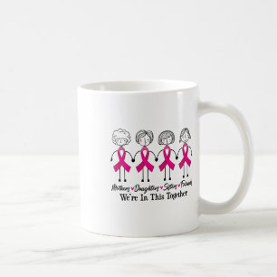 We Are In Together Family Friends Breast Cancer Aw Coffee Mug