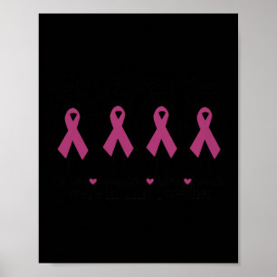 We Are In Together Family Friends Breast Cancer Aw Poster