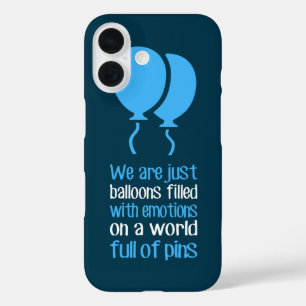 We are just balloons iPhone 16 case