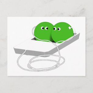 We Are Like Two Peas In A Pod Postcard