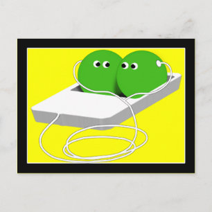 We Are Like Two Peas In A Pod Postcard