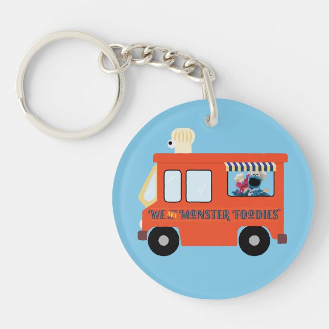 We Are Monster Foodies Keychain (Front)