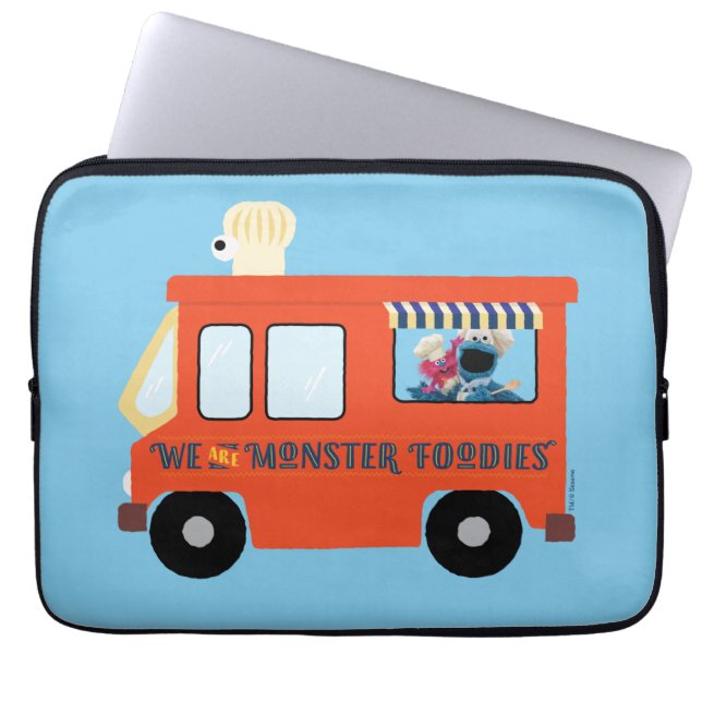 We Are Monster Foodies Laptop Sleeve (Front)