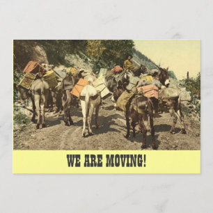 We are moving announcement
