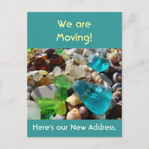 We are Moving! postcards announcements New Address