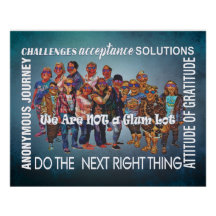 we are not a glum lot slogans poster 26sat-c