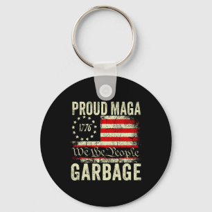 We Are Not Garbyge Vote Trump For President 2024 T Keychain