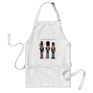 We are Nutty about Christmas Nutcracker Standard Apron