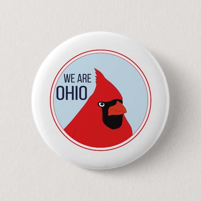 We Are Ohio 2 Inch Round Button (Front)