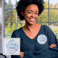 We Are On Cloud Nine Blue Boy Baby Shower Auntie
