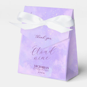 We Are On Cloud Nine Tender Baby Shower  Favor Box
