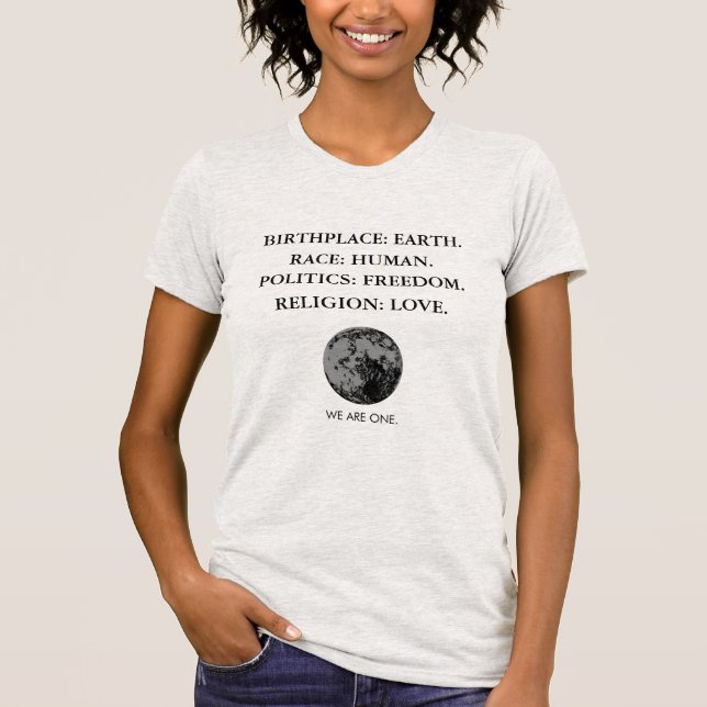 We Are One T-Shirt (Front)