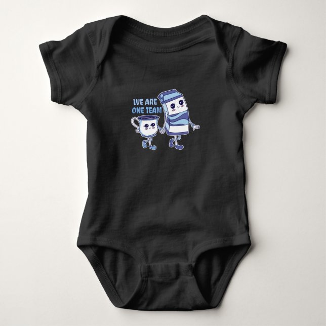 We are one Team Baby Bodysuit (Front)