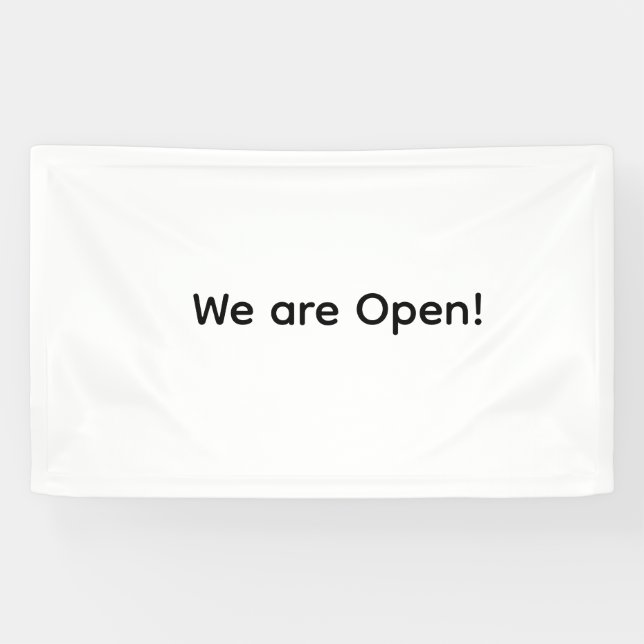 we are open small business restaurant hotel spa sa banner (Horizontal)