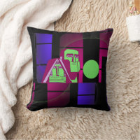 We are our mountains Throw Pillow