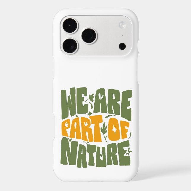 WE ARE PART OF NATURE  (Back)