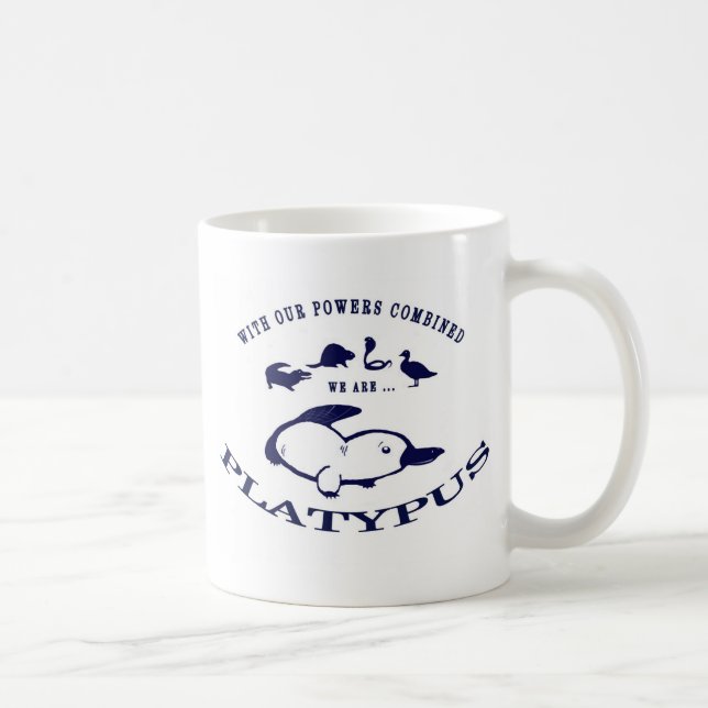 We are Platypus Coffee Mug (Right)