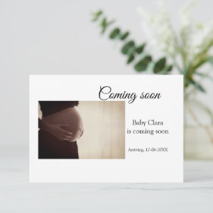we are pregnant add baby name date pregnancy  announcement