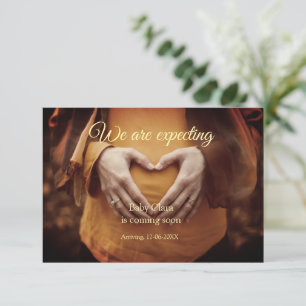 we are pregnant add baby name date pregnancy  announcement