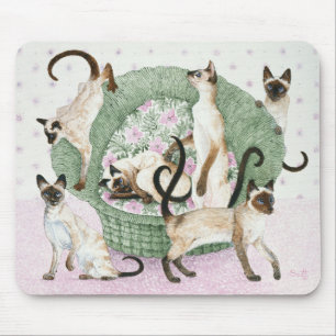 We are Siamese if you please Mouse Pad