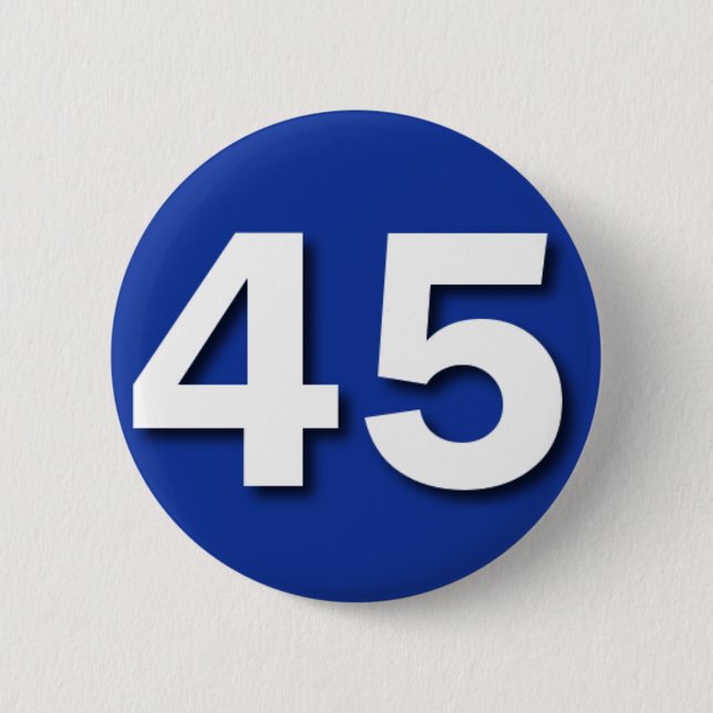 We Are The 45% Badge (Scotland Indyref) 2 Inch Round Button (Front)