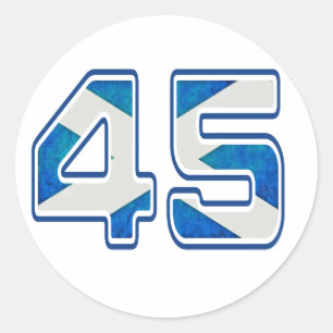 We Are The 45% Sticker