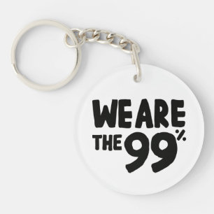 We Are the 99% Keychain