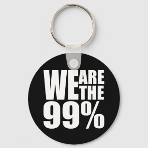 We Are the 99% Keychain